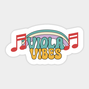 Viola Vibes Sticker